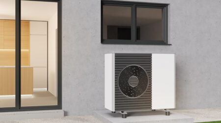 air heat pump standing outdoors modern environme 2022 10 17 22 16 17 utc